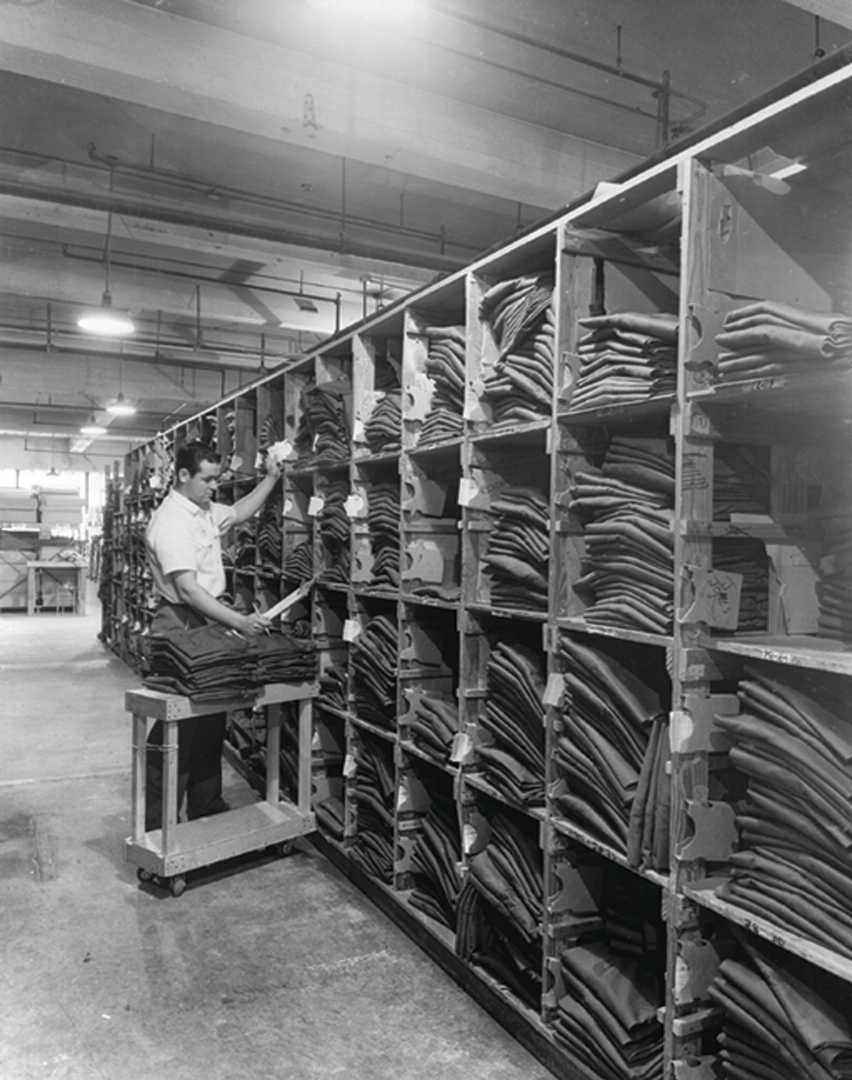 Man with Shelves